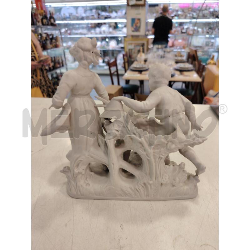 STATUA FANCIULLI BISCUIT DA RIV  | Mercatino dell'Usato Roma eur 3