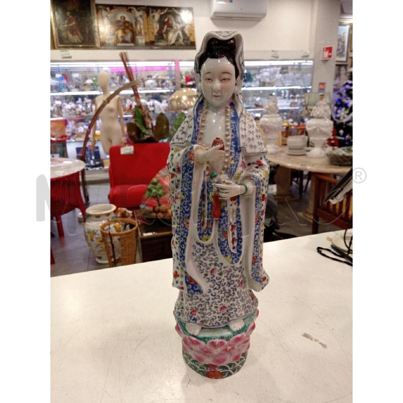 STATUA FIG CINESE STILE FAMIGLIA ROSA DA RIV | Mercatino dell'Usato Roma eur 1