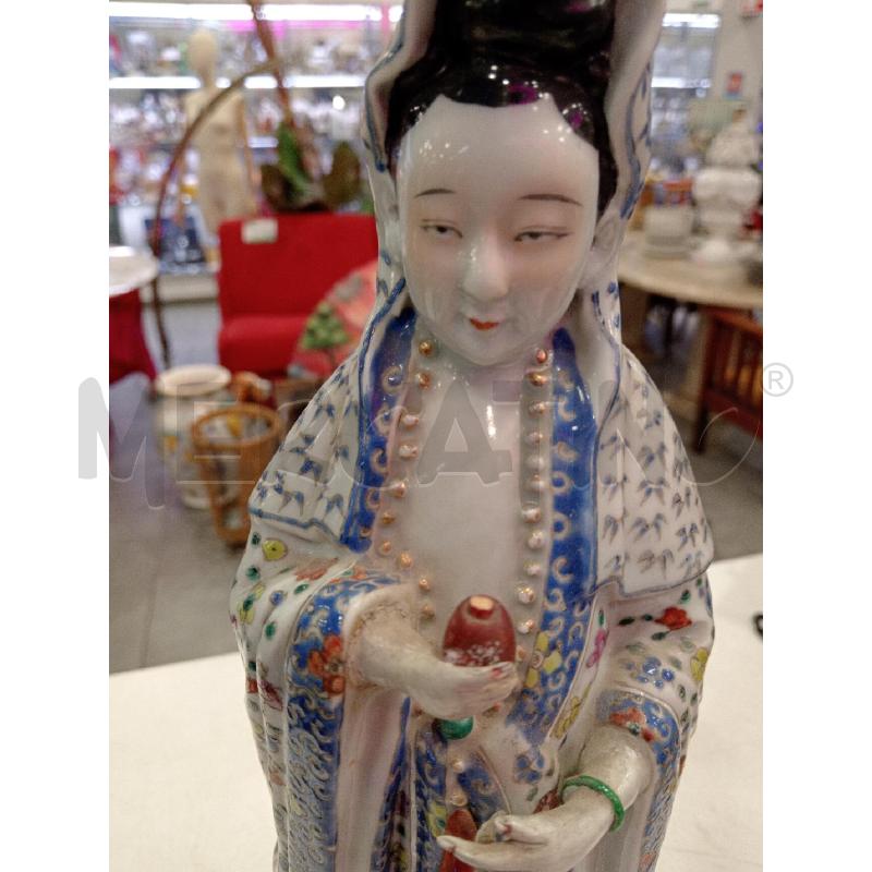 STATUA FIG CINESE STILE FAMIGLIA ROSA DA RIV | Mercatino dell'Usato Roma eur 2