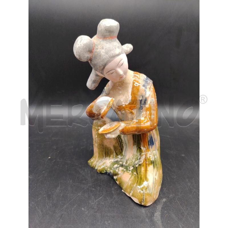 STATUA ORIENTALE GESSO | Mercatino dell'Usato Roma eur 1