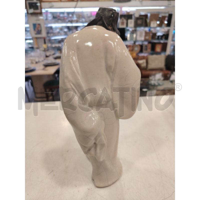 STATUA SAGGIO CON BASTONE ORIENTALE  | Mercatino dell'Usato Roma eur 3
