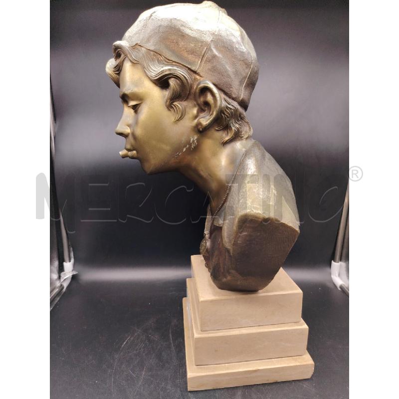 STATUA VOLTO RAGAZZO C/SIGARETTA  | Mercatino dell'Usato Roma eur 4