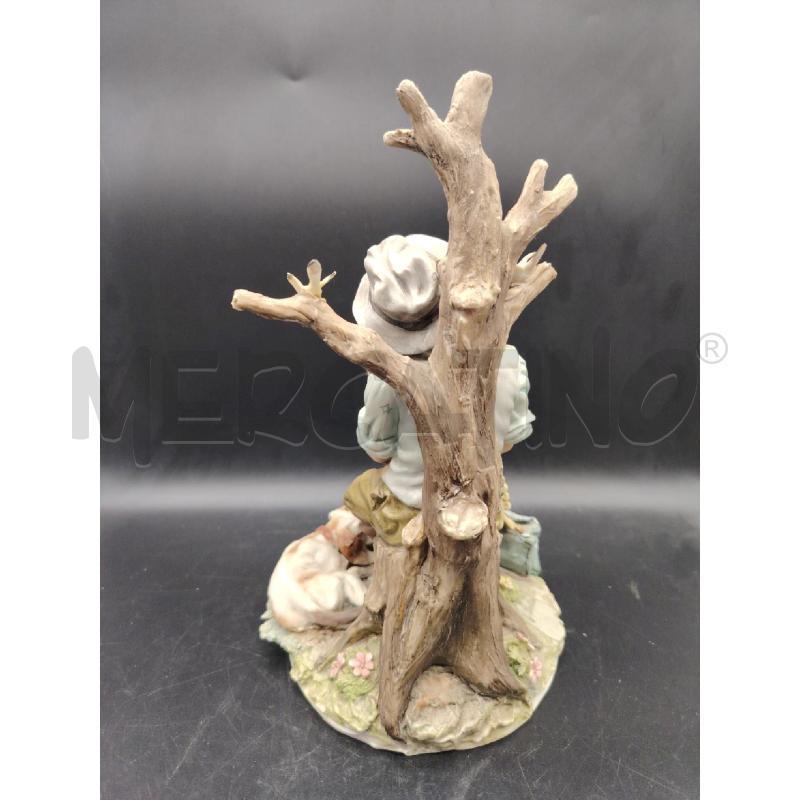 STATUINA CDM CACCIATORE ADDORMENTATO | Mercatino dell'Usato Roma eur 3