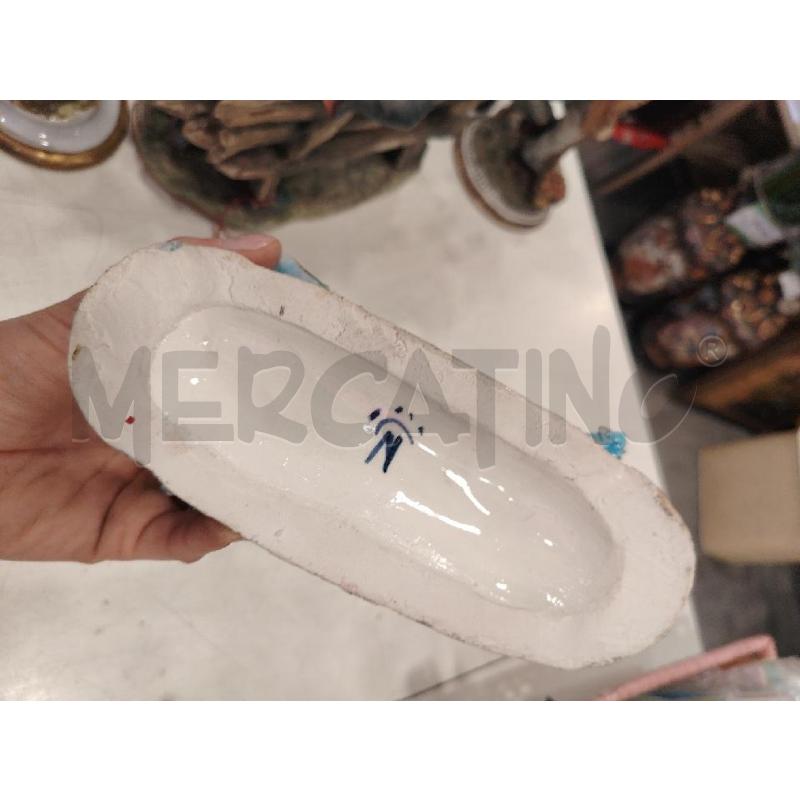 STATUINA GALLETTI COMBATTENTI  | Mercatino dell'Usato Roma eur 5