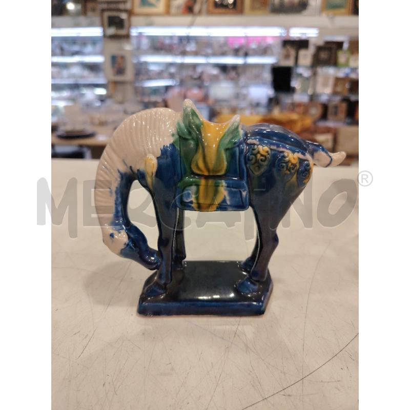 STATUINA  CAVALLO ORIENTALE  | Mercatino dell'Usato Roma eur 1