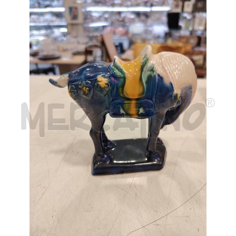 STATUINA  CAVALLO ORIENTALE  | Mercatino dell'Usato Roma eur 2