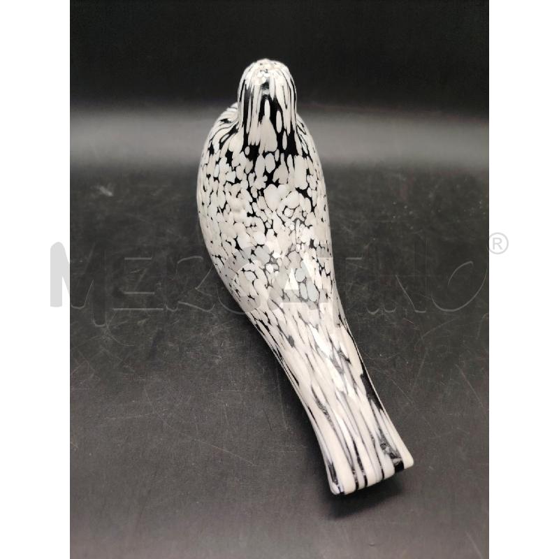 STATUINA  COLOMBA MURANO BICROMA ATTR SEGUSO | Mercatino dell'Usato Roma eur 2
