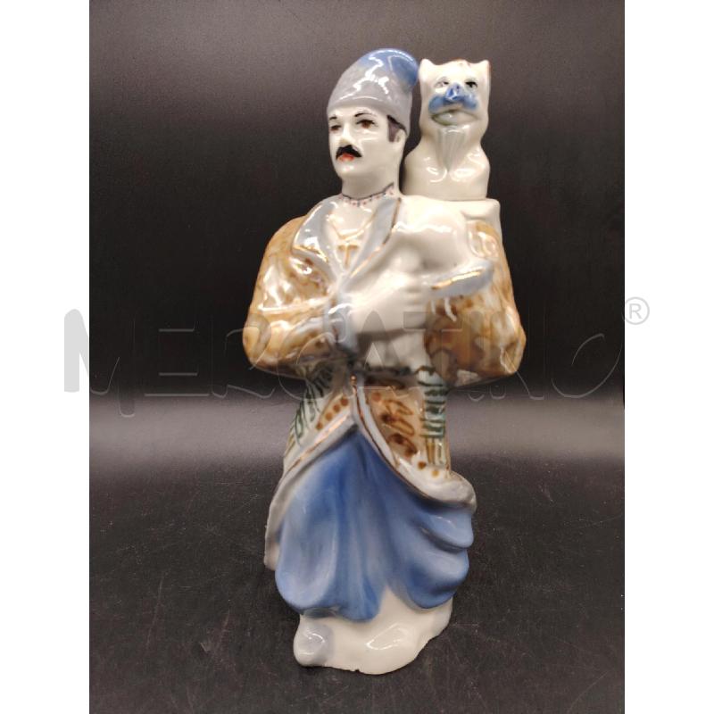 STATUINA  CON MAIALE  | Mercatino dell'Usato Roma eur 1