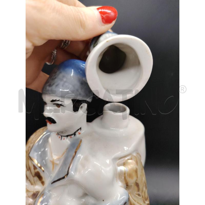 STATUINA  CON MAIALE  | Mercatino dell'Usato Roma eur 3