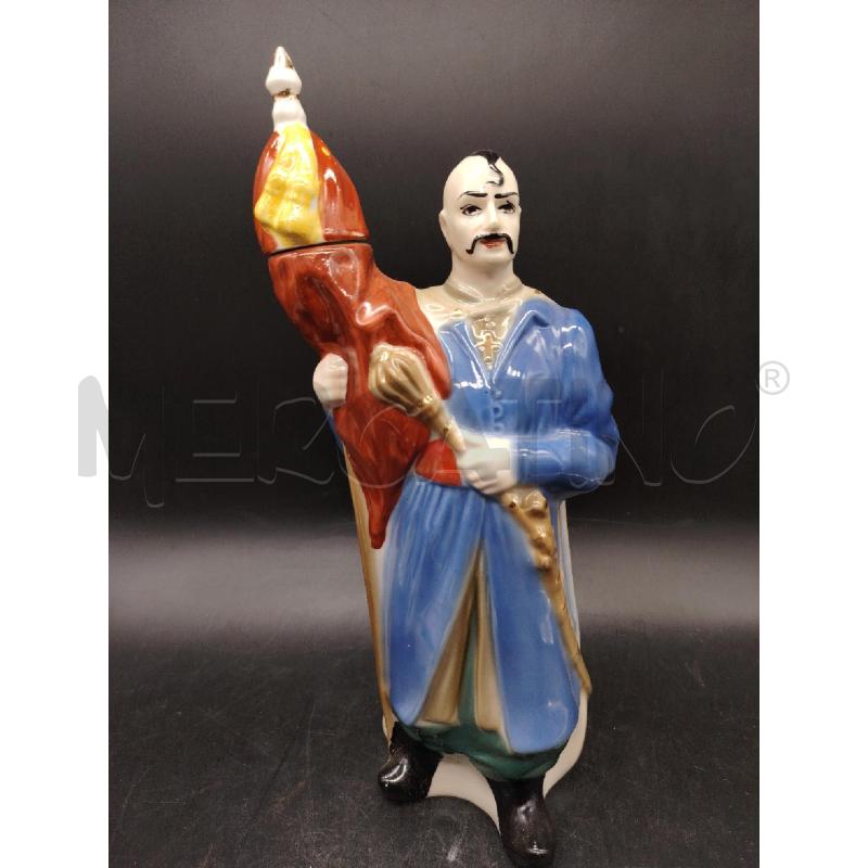 STATUINA  COSACCO SCIABOLA  | Mercatino dell'Usato Roma eur 1