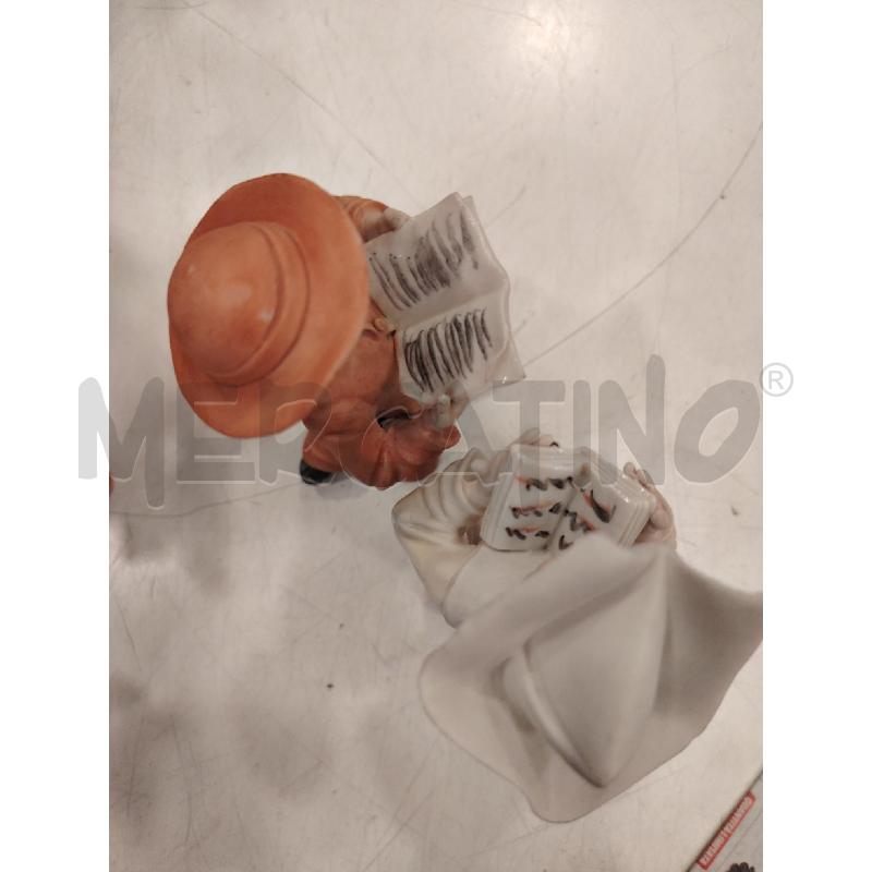 STATUINE COPPIA MONACI CDM  | Mercatino dell'Usato Roma eur 4