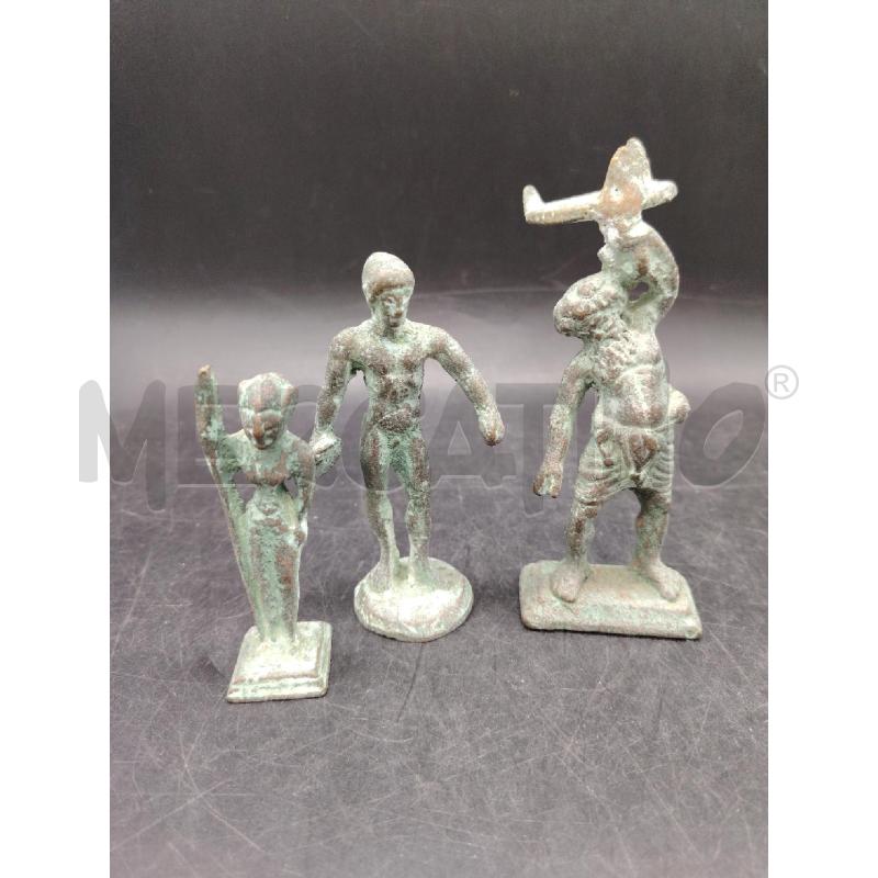 STATUINE GUERRIERI IN BRONZO  | Mercatino dell'Usato Roma eur 1
