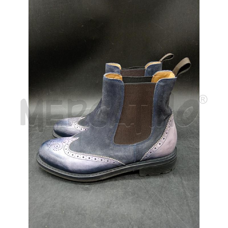 STIVALETTI D CAMPANILE BLU SFUMATO  | Mercatino dell'Usato Roma eur 3