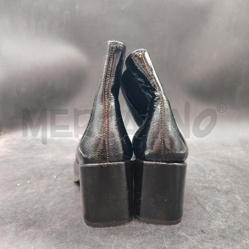 STIVALETTI D NERO VERNICE ELAST | Mercatino dell'Usato Roma eur 3