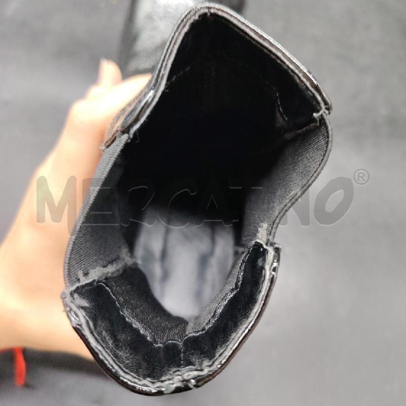STIVALETTI D NERO VERNICE ELAST | Mercatino dell'Usato Roma eur 4