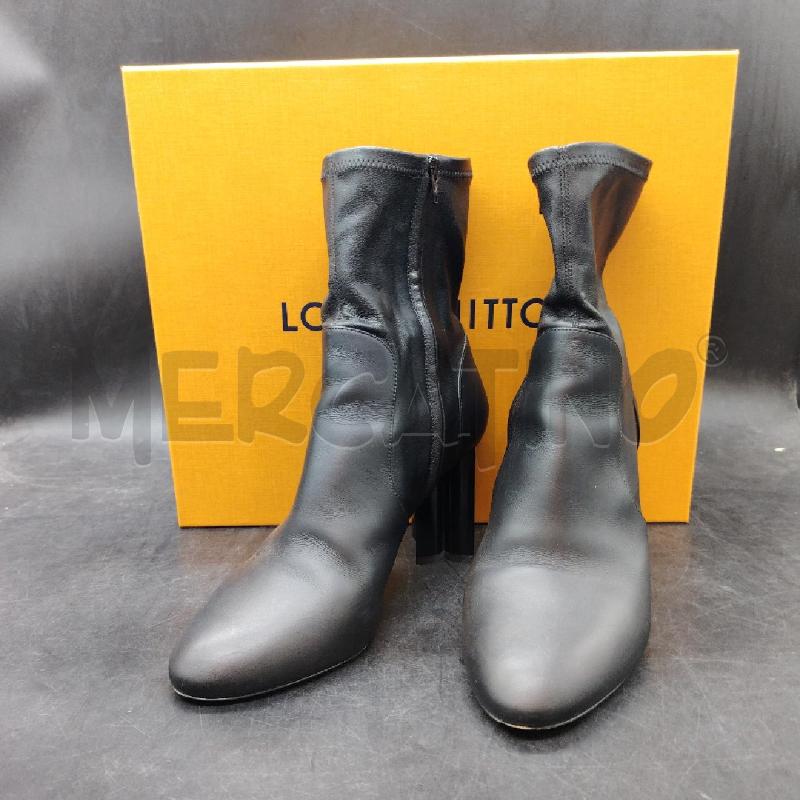 STIVALETTI D SCATO LOUIS VUITTON NE PELLE TACCO FIORE | Mercatino dell'Usato Roma eur 1