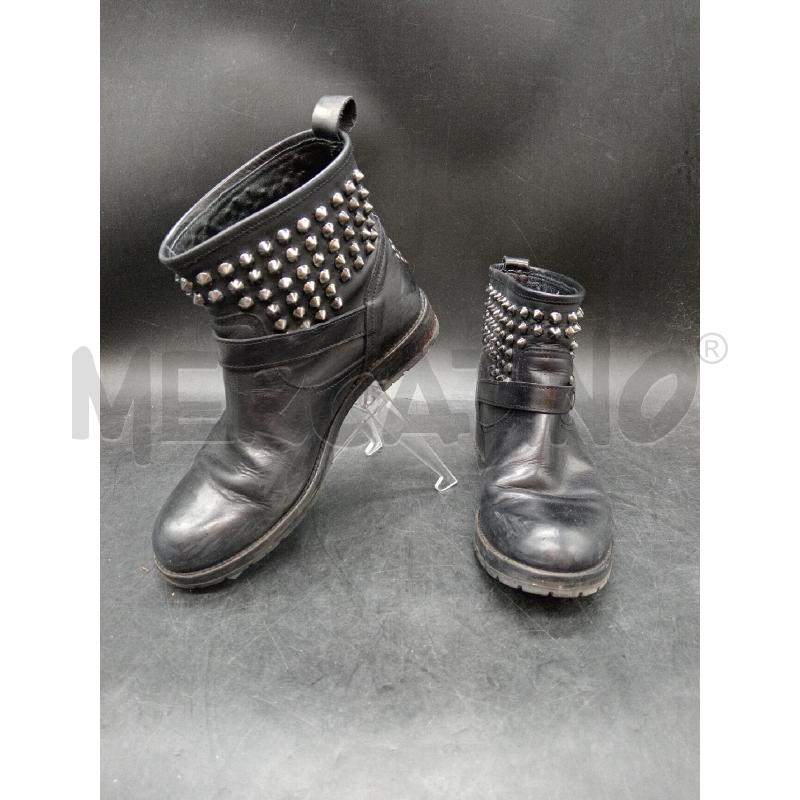 STIVALETTI D TWINSET NE PELLE BORCHIE | Mercatino dell'Usato Roma eur 1