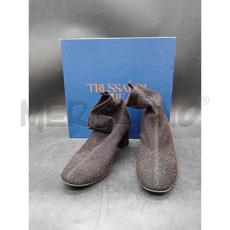 STIVALETTI TRUSSARDI J NE SCATOLA GLITTER DOR | Mercatino dell'Usato Roma eur 1
