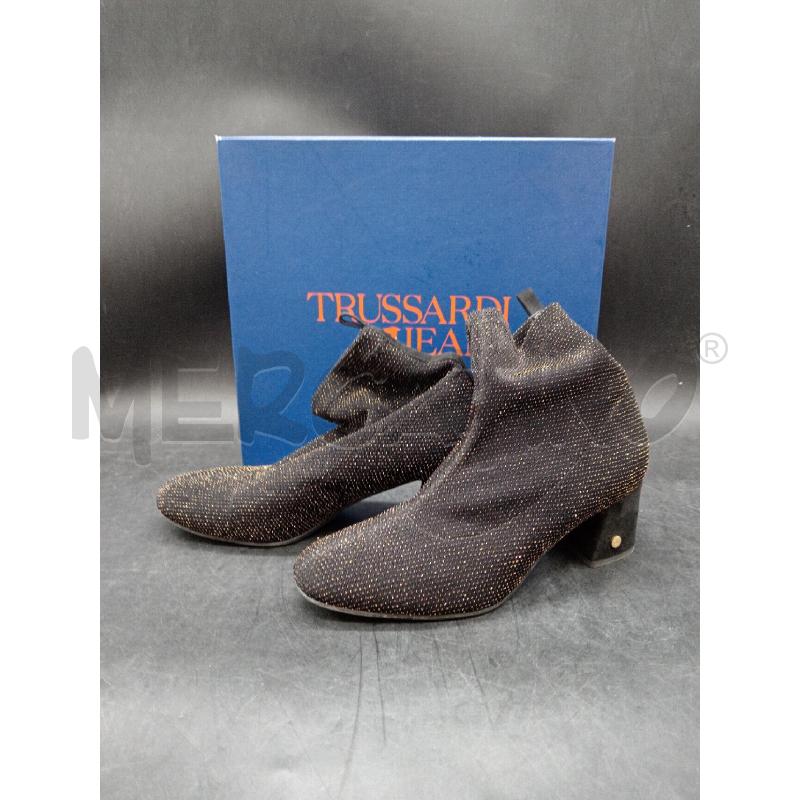 STIVALETTI TRUSSARDI J NE SCATOLA GLITTER DOR | Mercatino dell'Usato Roma eur 2