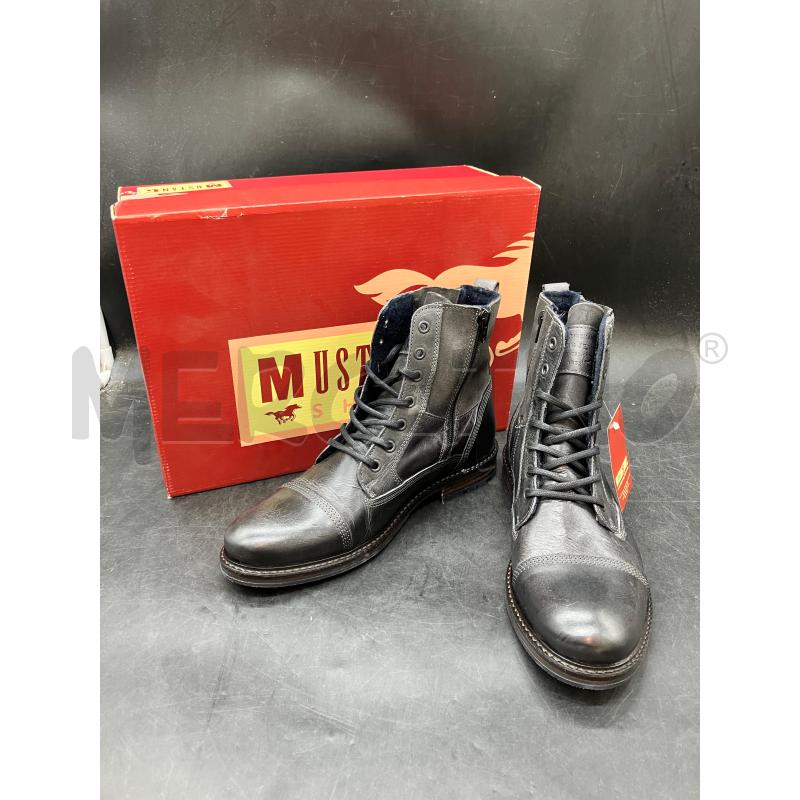 STIVALETTI U SCATO MUSTANG MAR ZIP FIBBIA | Mercatino dell'Usato Roma eur 1