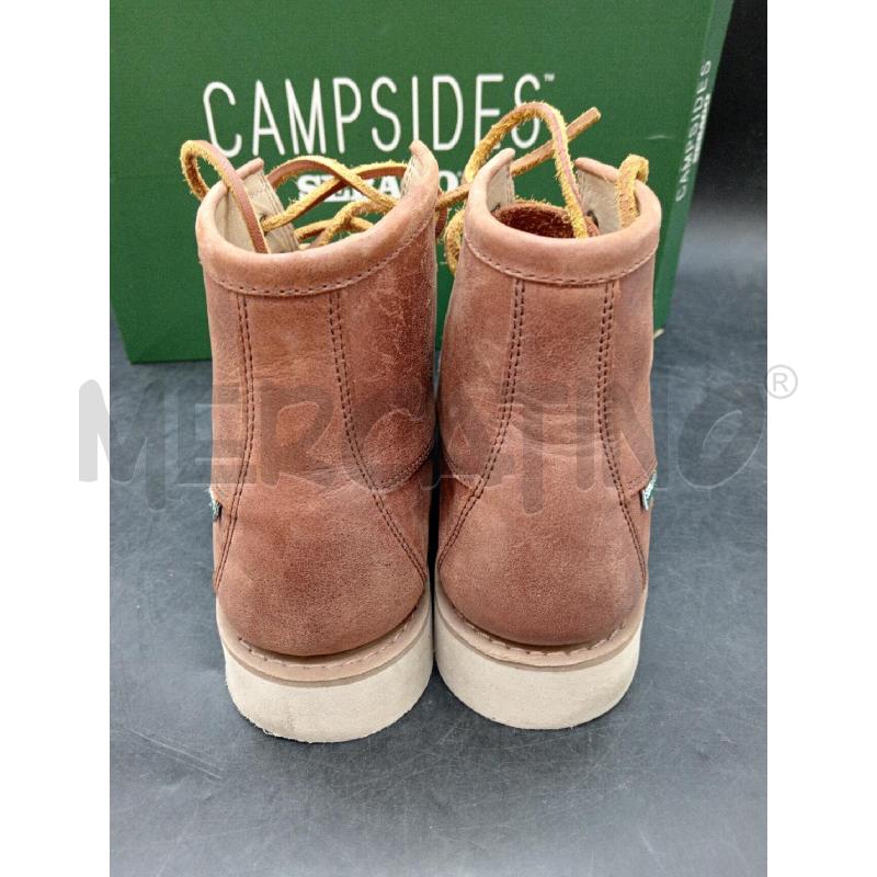 STIVALETTI U SEBAGO SCATOLA MARRONE STRINGA CUOIO | Mercatino dell'Usato Roma eur 4