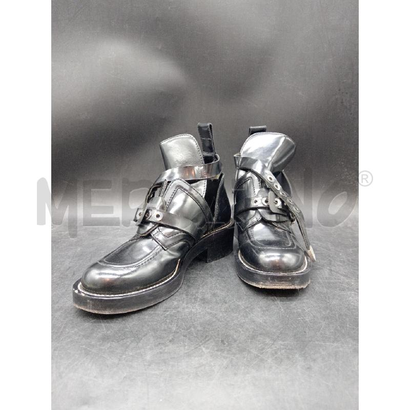 STIVALI D BALENCIAGA CEINTURE NERO FIBBIA CHUNCKY | Mercatino dell'Usato Roma eur 1