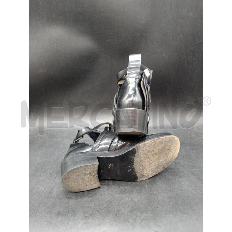 STIVALI D BALENCIAGA CEINTURE NERO FIBBIA CHUNCKY | Mercatino dell'Usato Roma eur 4