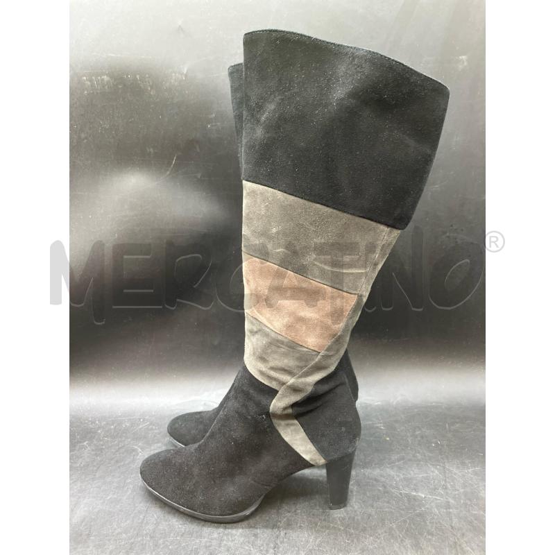 STIVALI D MELLUSO SCAMO NERO VERDE | Mercatino dell'Usato Roma eur 3