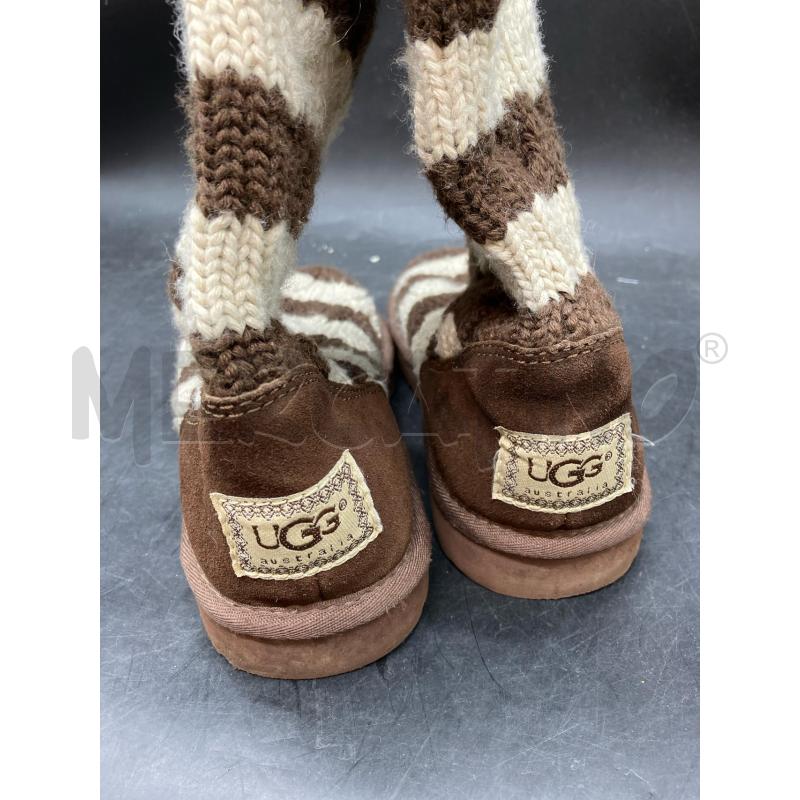STIVALI D UGG MAGLIA RIGHE BIA MARR | Mercatino dell'Usato Roma eur 2