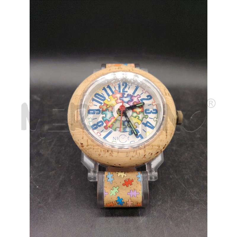 SVEGLIA OROLOGIO DA POLSO SUGHERO | Mercatino dell'Usato Roma eur 1