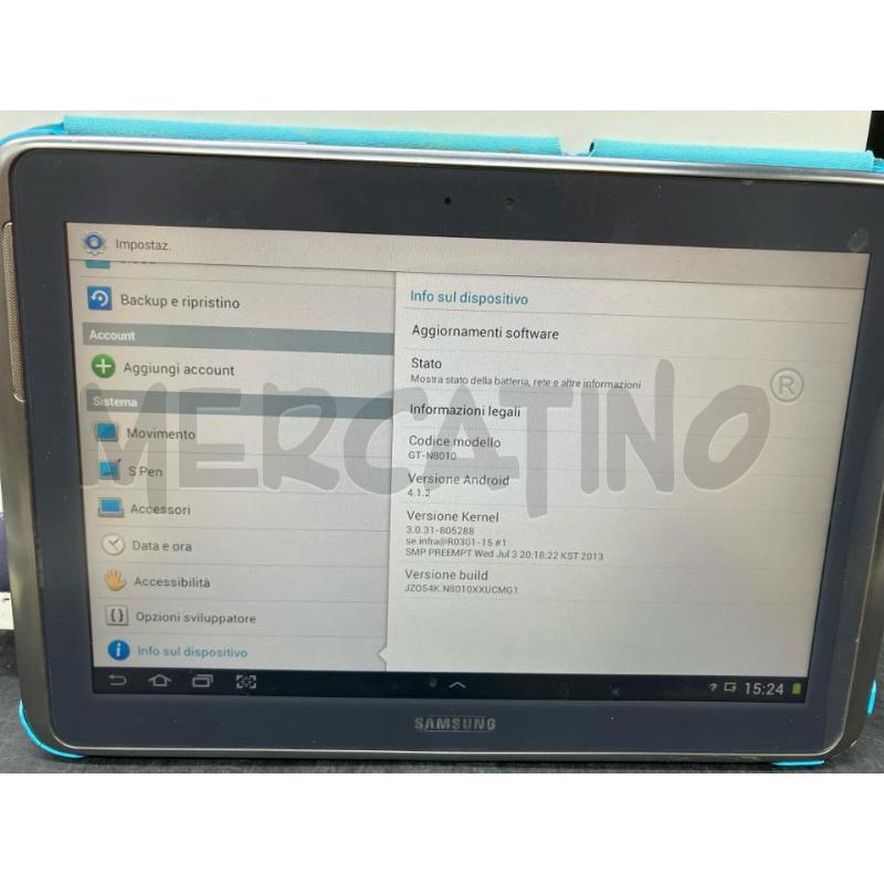 TABLET SAMSUNG GALAXY NOTE 10.1 | Mercatino dell'Usato Roma eur 3