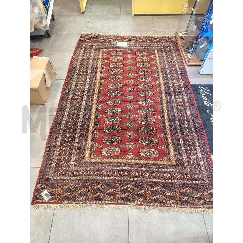 TAPPETO FONDO ROSSO 262X162 | Mercatino dell'Usato Roma eur 1