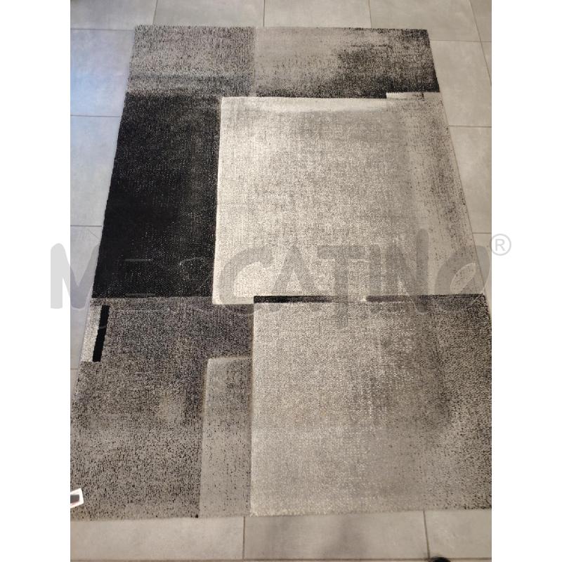 TAPPETO MODERNO TONI GRI 160X230 | Mercatino dell'Usato Roma eur 1