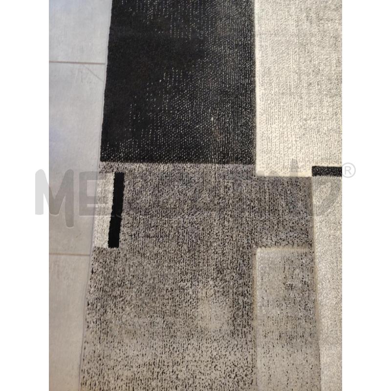 TAPPETO MODERNO TONI GRI 160X230 | Mercatino dell'Usato Roma eur 2