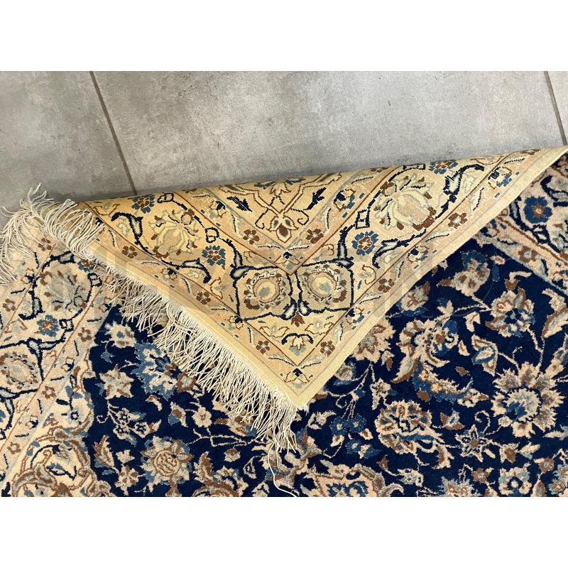 TAPPETO NAIN 200X125 BLU/BEI | Mercatino dell'Usato Roma eur 3