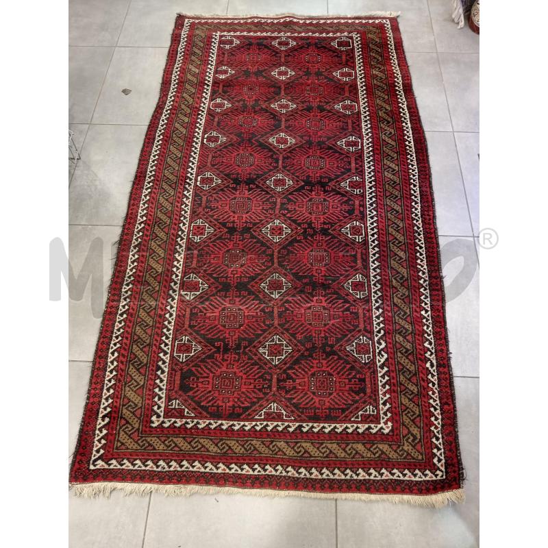 TAPPETO PERSIANO LANA FINE 250X132 F ROSSA | Mercatino dell'Usato Roma eur 1