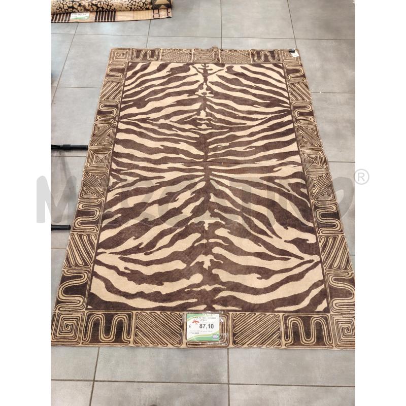 TAPPETO TISCA SAVANA ZEBRA | Mercatino dell'Usato Roma eur 1