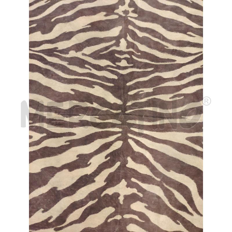 TAPPETO TISCA SAVANA ZEBRA | Mercatino dell'Usato Roma eur 2