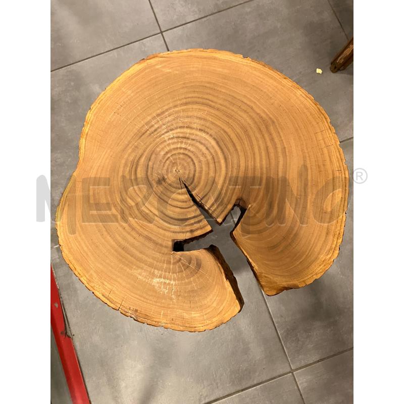 TAVOLINO/SGABELLO LEGNO  | Mercatino dell'Usato Roma eur 2