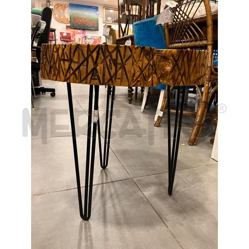 TAVOLINO/SGABELLO LEGNO  | Mercatino dell'Usato Roma eur 3