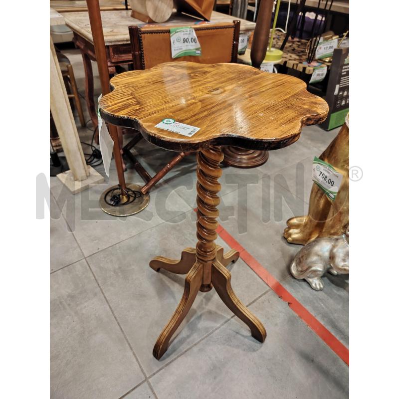 TAVOLINO ALTO LEGNO  | Mercatino dell'Usato Roma eur 1