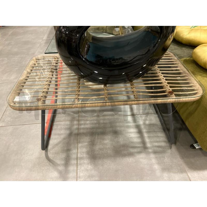 TAVOLINO BASSO P/VETRO MED MID | Mercatino dell'Usato Roma eur 1