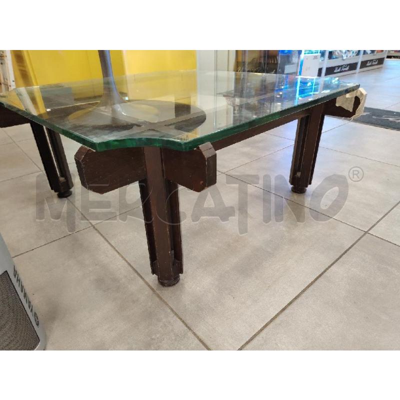 TAVOLINO BASSO VINTAGE | Mercatino dell'Usato Roma eur 3