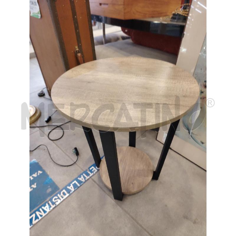 TAVOLINO LEG/MET GRI | Mercatino dell'Usato Roma eur 1