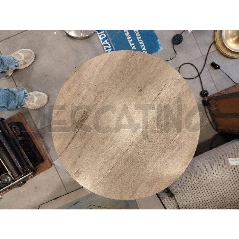 TAVOLINO LEG/MET GRI | Mercatino dell'Usato Roma eur 2