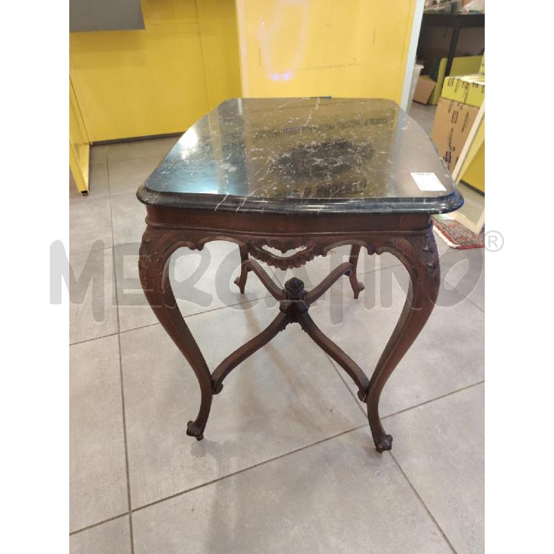 TAVOLINO LEGNO P/MARMO | Mercatino dell'Usato Roma eur 3