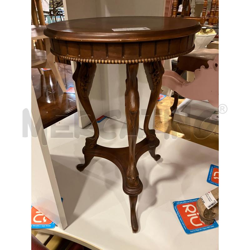 TAVOLINO LEGNO TONDO  | Mercatino dell'Usato Roma eur 1