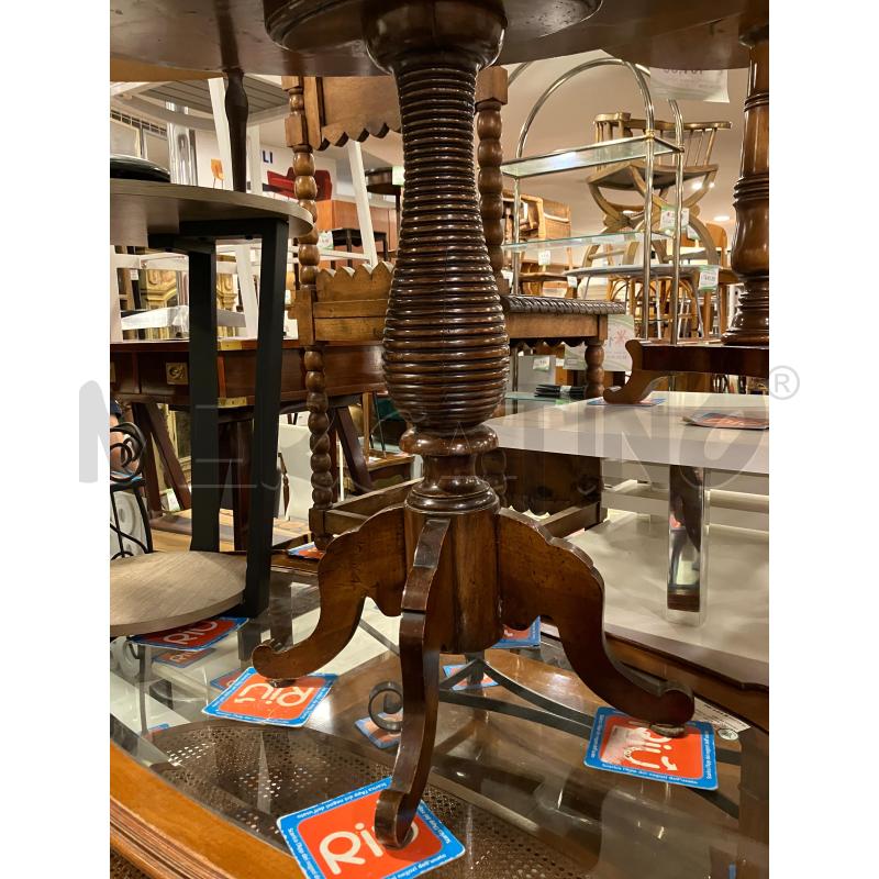 TAVOLINO OVALE INTARSI | Mercatino dell'Usato Roma eur 3