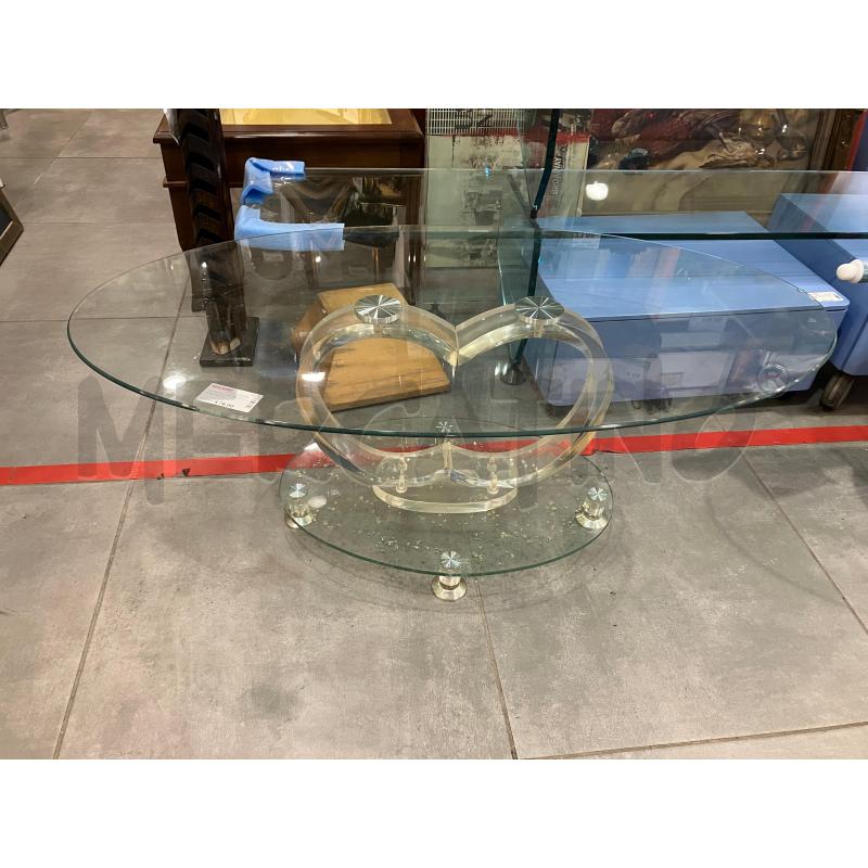 TAVOLINO P/VET BASE CUORE PLEXY | Mercatino dell'Usato Roma eur 1