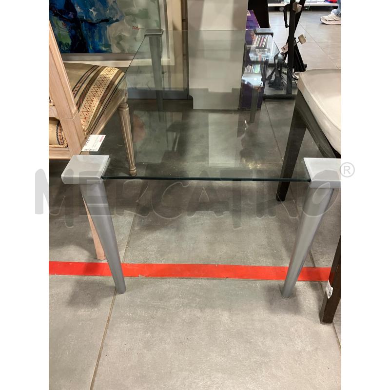TAVOLINO RETT P/VETRO | Mercatino dell'Usato Roma eur 1